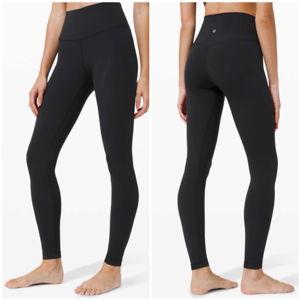 EUC lululemon Align Pant 28”, Black, Size 16